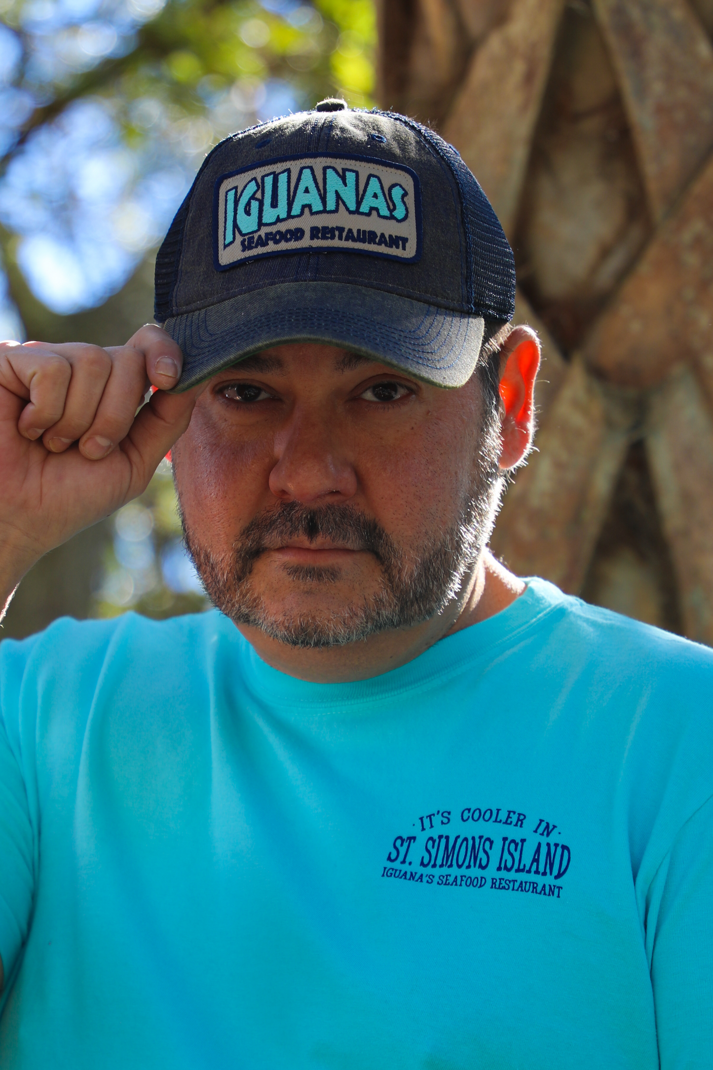 Iguana's Mesh-Back Hat
