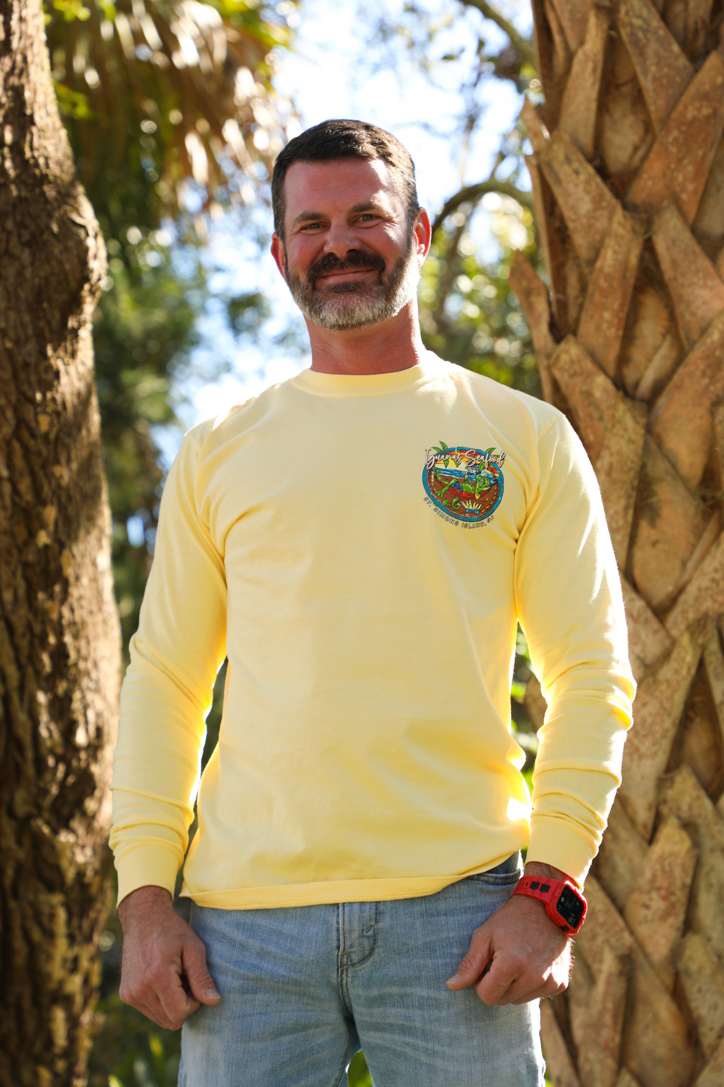 Endless Summer Long Sleeved T-Shirt: Yellow/Multi