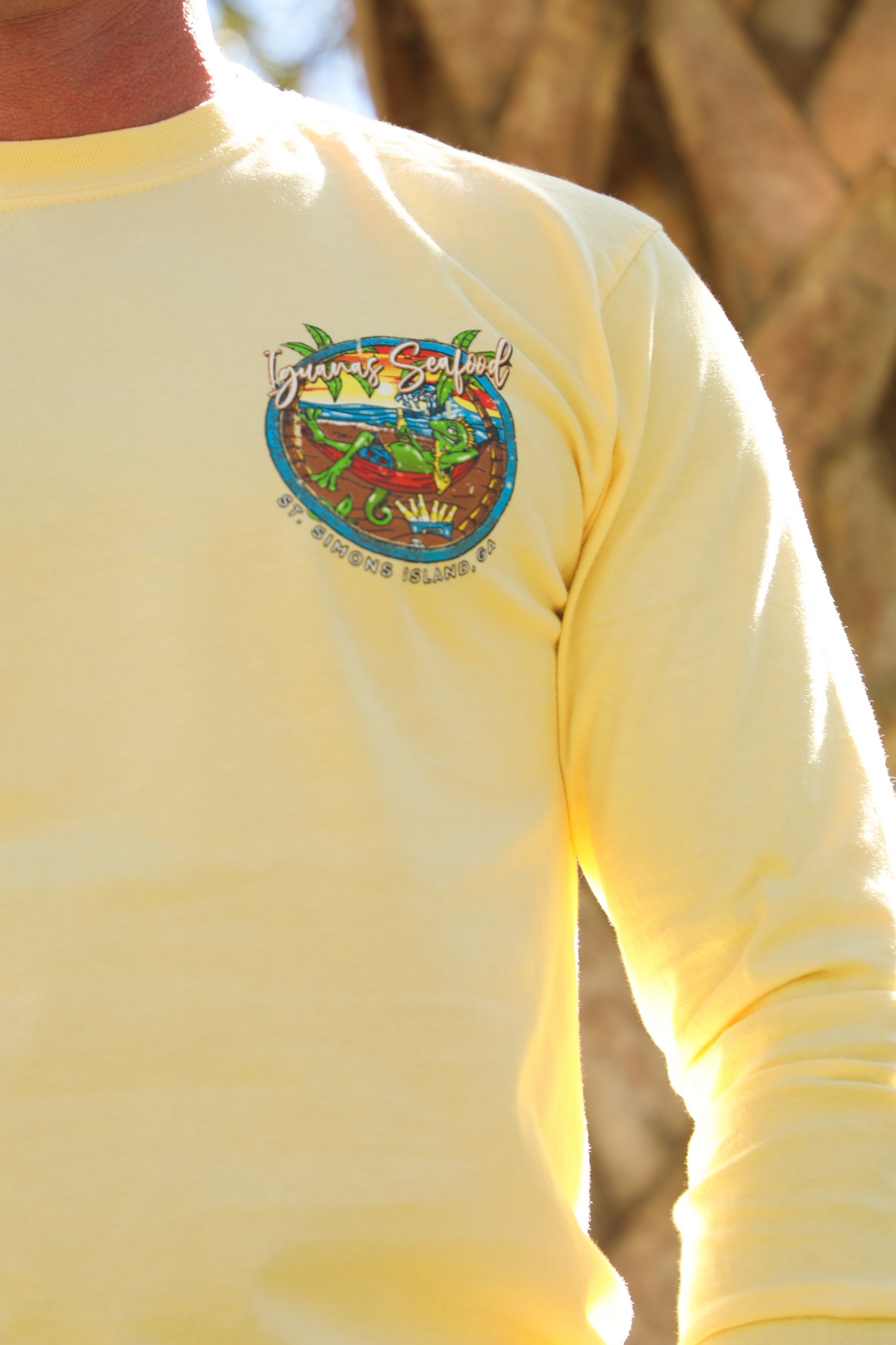 Endless Summer Long Sleeved T-Shirt: Yellow/Multi
