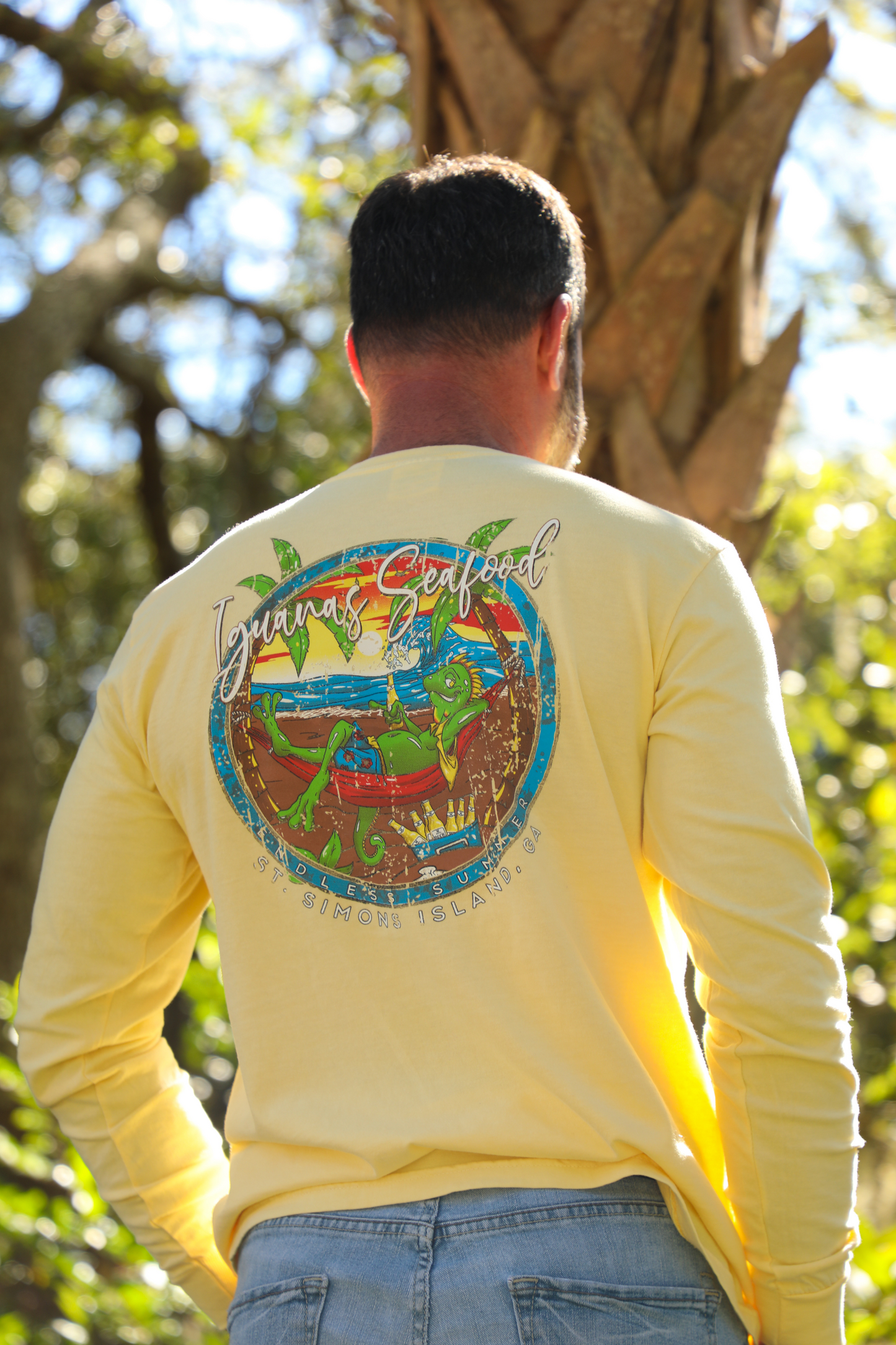 Endless Summer Long Sleeved T-Shirt: Yellow/Multi