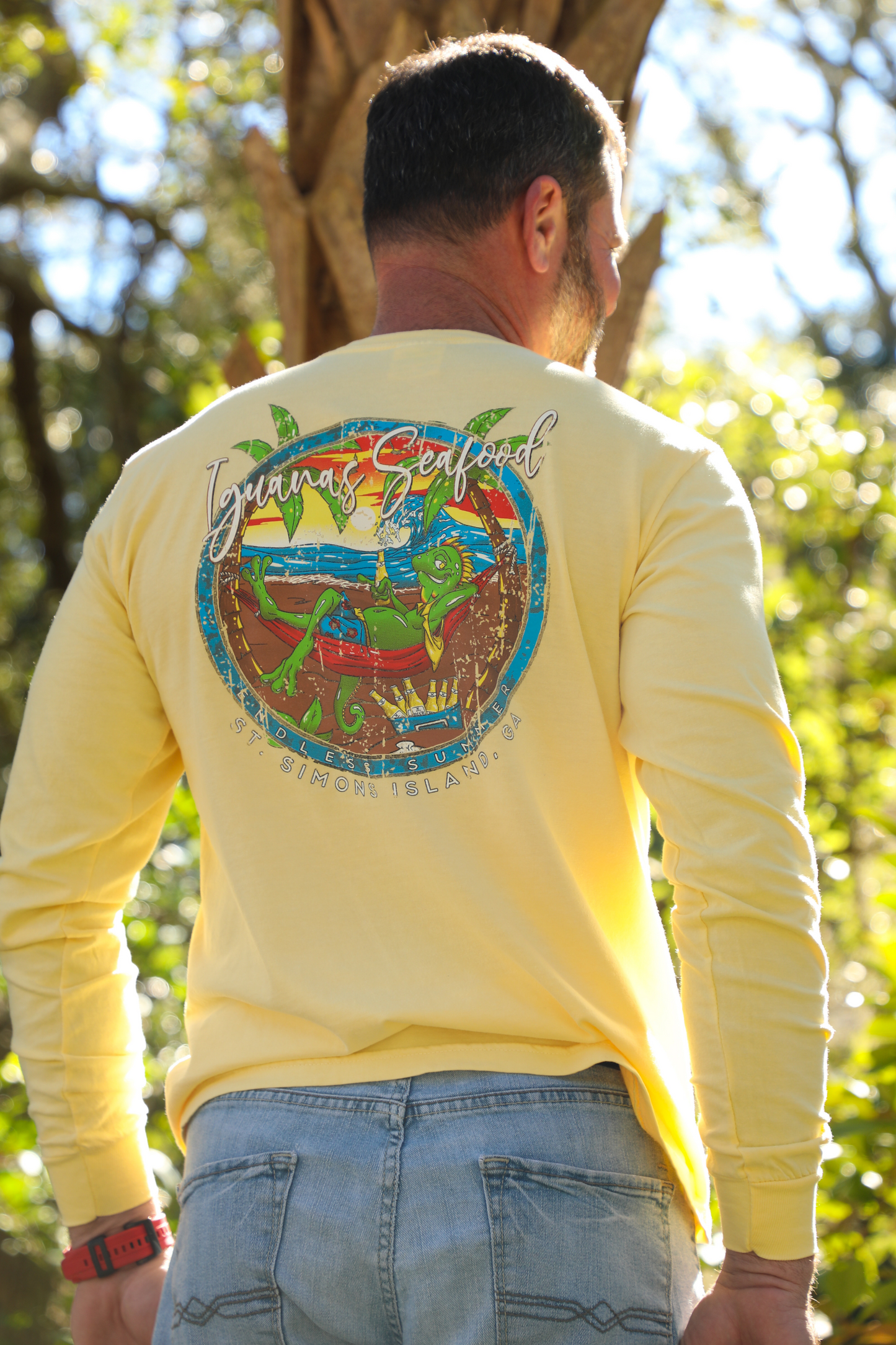 Endless Summer Long Sleeved T-Shirt: Yellow/Multi